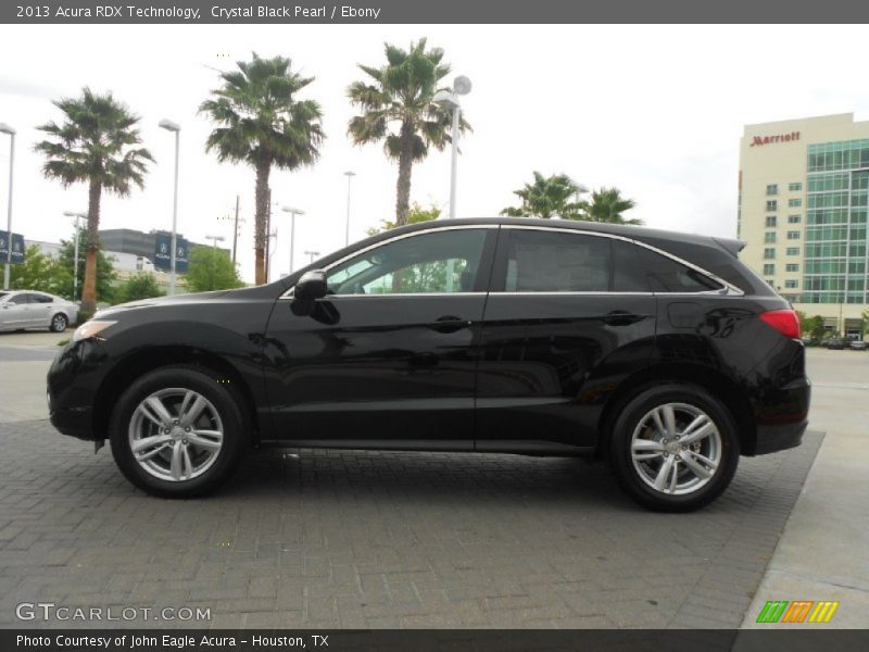 Crystal Black Pearl / Ebony 2013 Acura RDX Technology