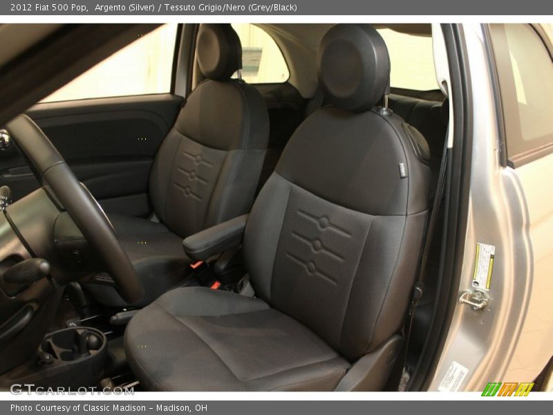 Front Seat of 2012 500 Pop