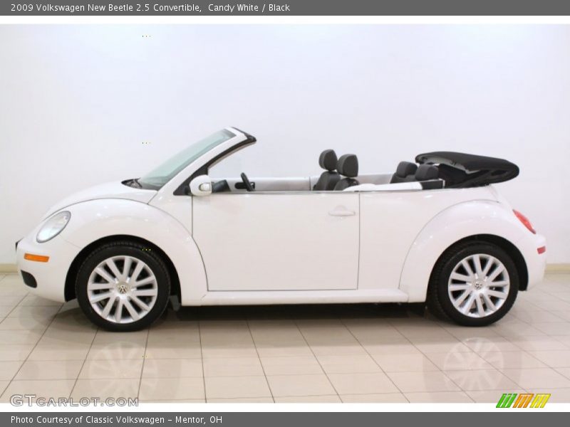  2009 New Beetle 2.5 Convertible Candy White