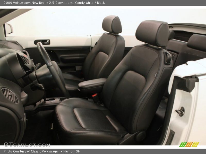  2009 New Beetle 2.5 Convertible Black Interior