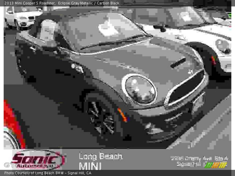 Eclipse Gray Metallic / Carbon Black 2013 Mini Cooper S Roadster