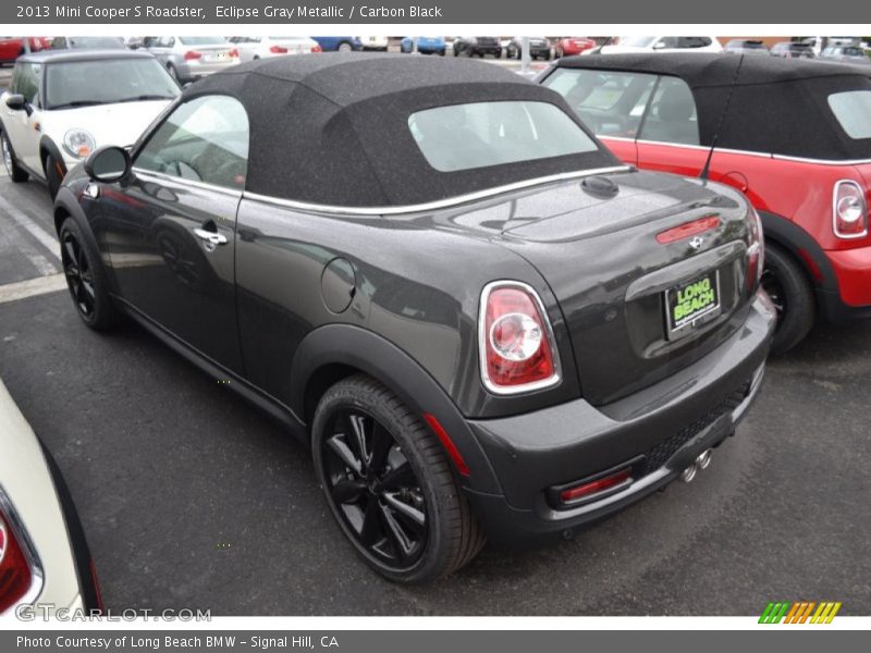 Eclipse Gray Metallic / Carbon Black 2013 Mini Cooper S Roadster