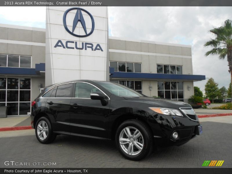Crystal Black Pearl / Ebony 2013 Acura RDX Technology