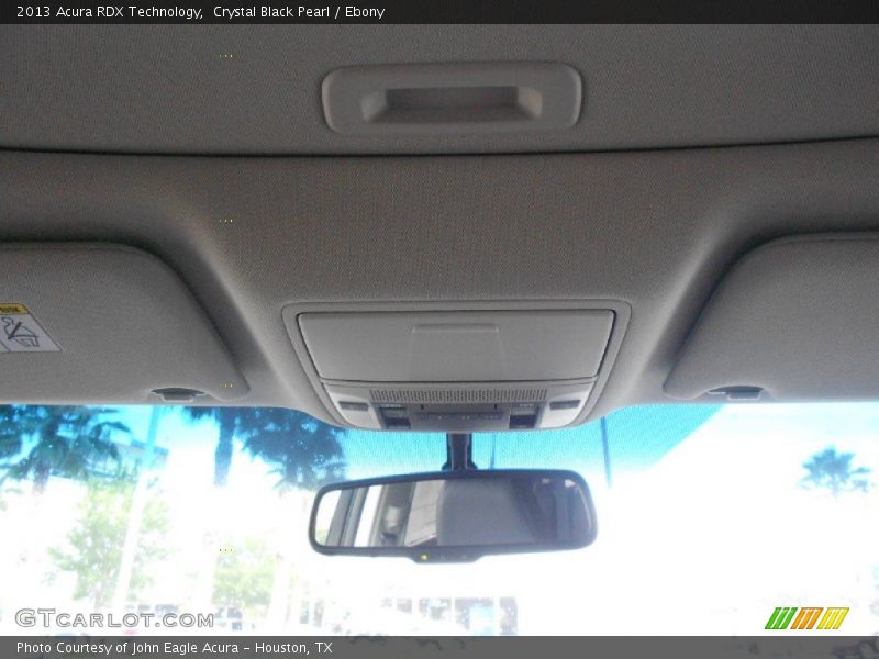 Crystal Black Pearl / Ebony 2013 Acura RDX Technology