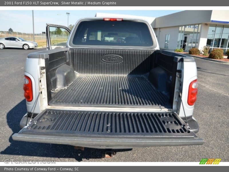 Silver Metallic / Medium Graphite 2001 Ford F150 XLT SuperCrew