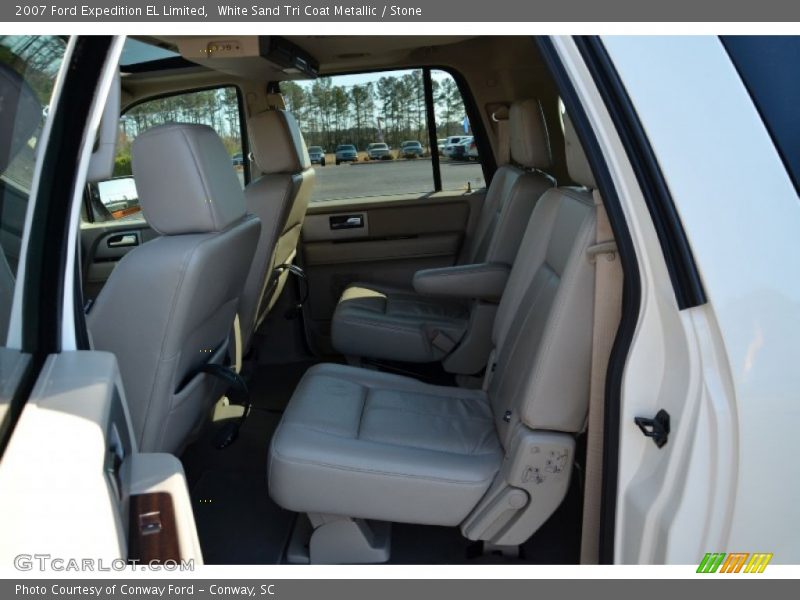 White Sand Tri Coat Metallic / Stone 2007 Ford Expedition EL Limited