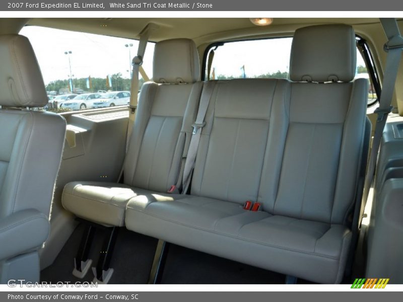 White Sand Tri Coat Metallic / Stone 2007 Ford Expedition EL Limited