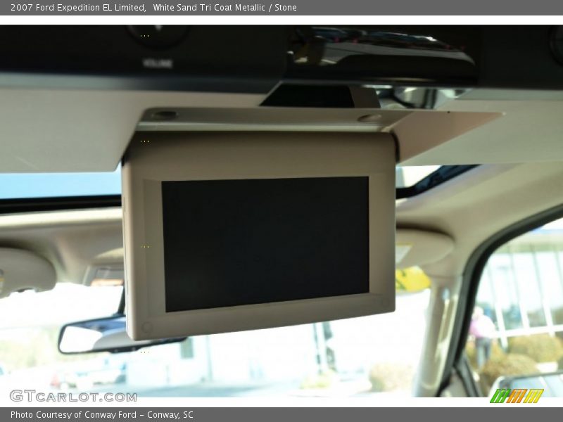 White Sand Tri Coat Metallic / Stone 2007 Ford Expedition EL Limited