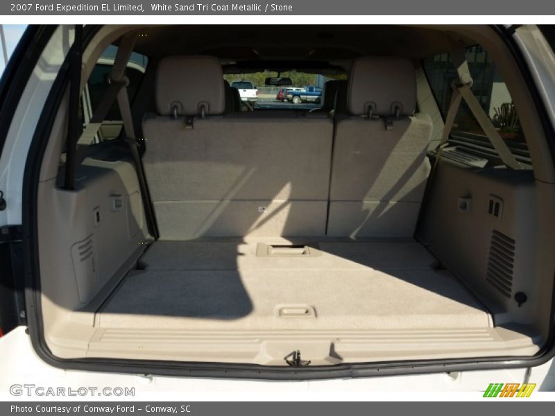 White Sand Tri Coat Metallic / Stone 2007 Ford Expedition EL Limited