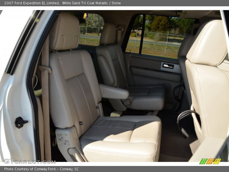 White Sand Tri Coat Metallic / Stone 2007 Ford Expedition EL Limited