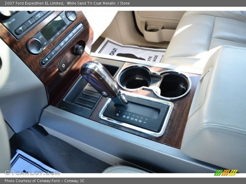White Sand Tri Coat Metallic / Stone 2007 Ford Expedition EL Limited