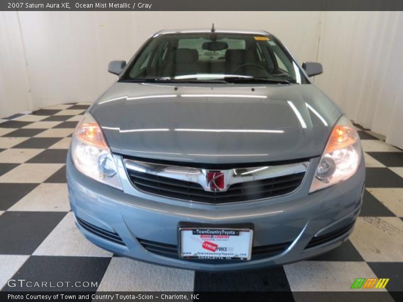 Ocean Mist Metallic / Gray 2007 Saturn Aura XE