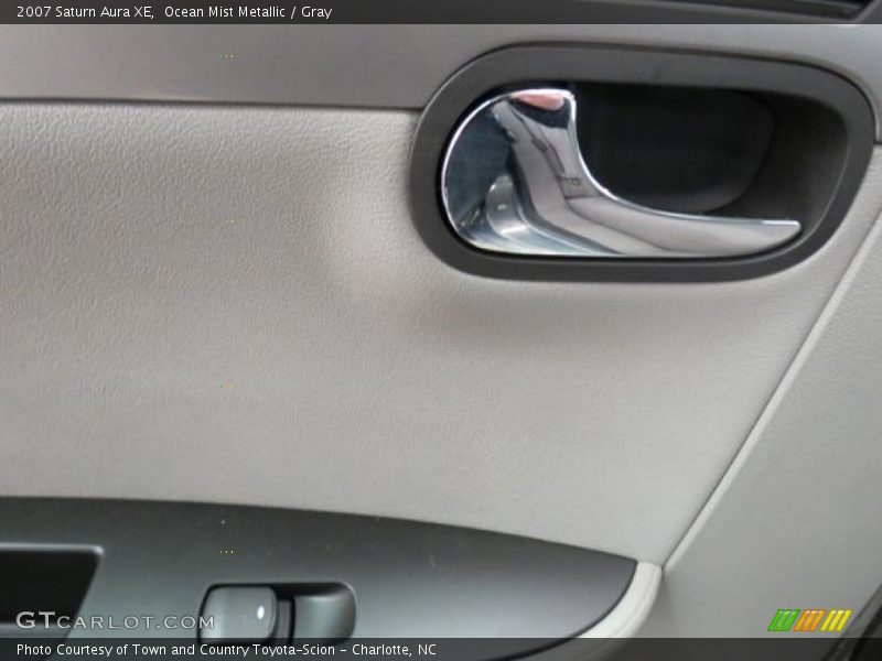 Ocean Mist Metallic / Gray 2007 Saturn Aura XE