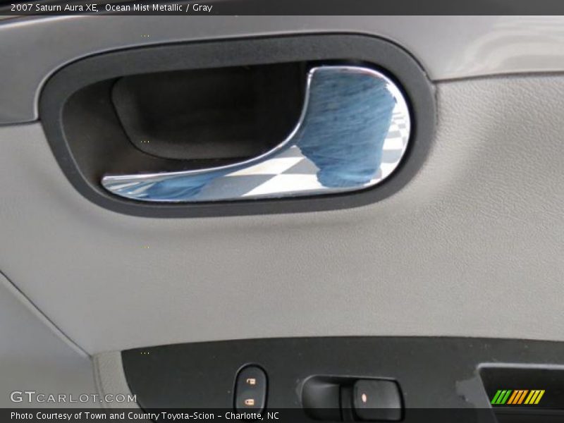 Ocean Mist Metallic / Gray 2007 Saturn Aura XE
