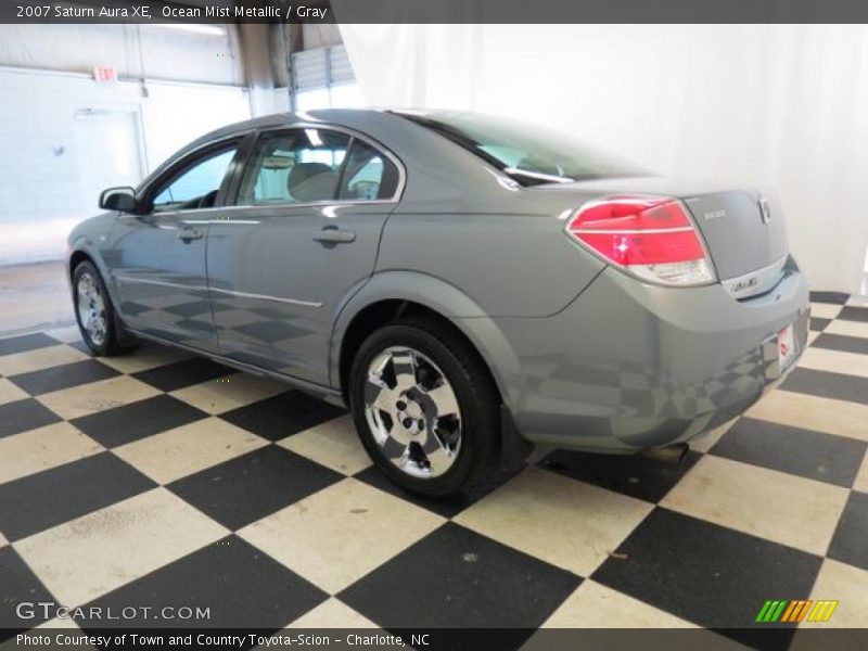 Ocean Mist Metallic / Gray 2007 Saturn Aura XE