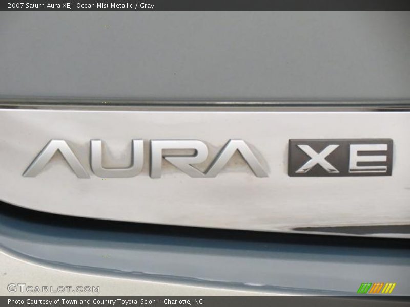 Ocean Mist Metallic / Gray 2007 Saturn Aura XE