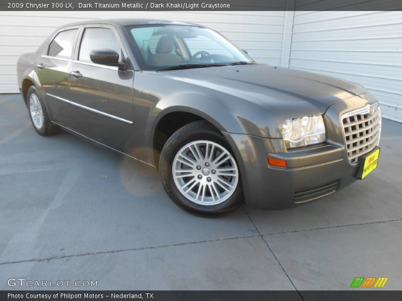 Dark Titanium Metallic / Dark Khaki/Light Graystone 2009 Chrysler 300 LX