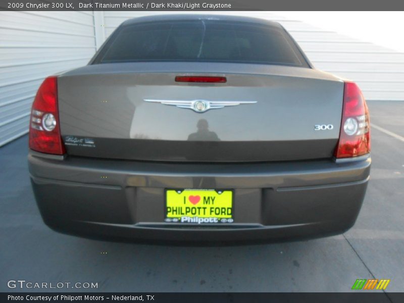 Dark Titanium Metallic / Dark Khaki/Light Graystone 2009 Chrysler 300 LX