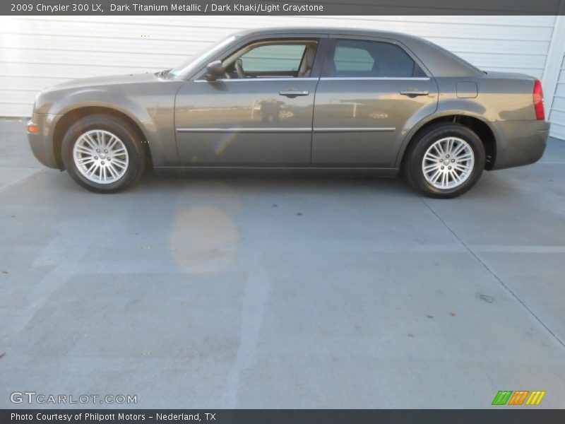 Dark Titanium Metallic / Dark Khaki/Light Graystone 2009 Chrysler 300 LX