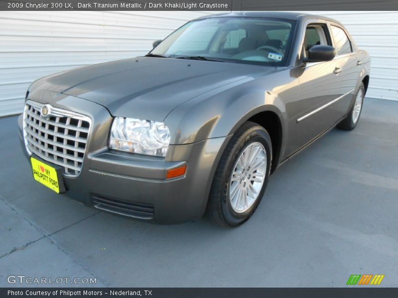 Dark Titanium Metallic / Dark Khaki/Light Graystone 2009 Chrysler 300 LX