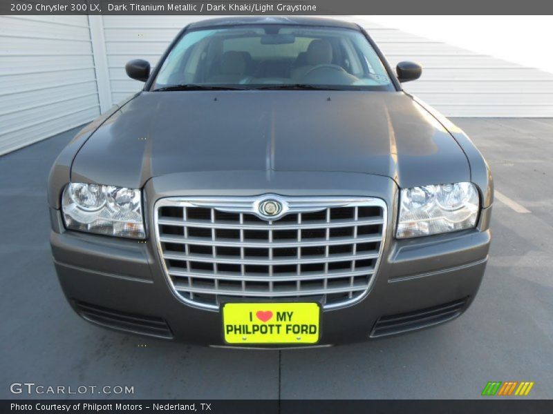 Dark Titanium Metallic / Dark Khaki/Light Graystone 2009 Chrysler 300 LX