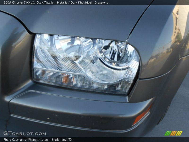 Dark Titanium Metallic / Dark Khaki/Light Graystone 2009 Chrysler 300 LX