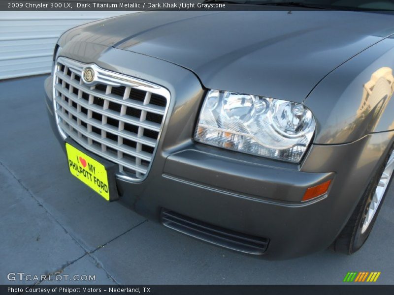 Dark Titanium Metallic / Dark Khaki/Light Graystone 2009 Chrysler 300 LX