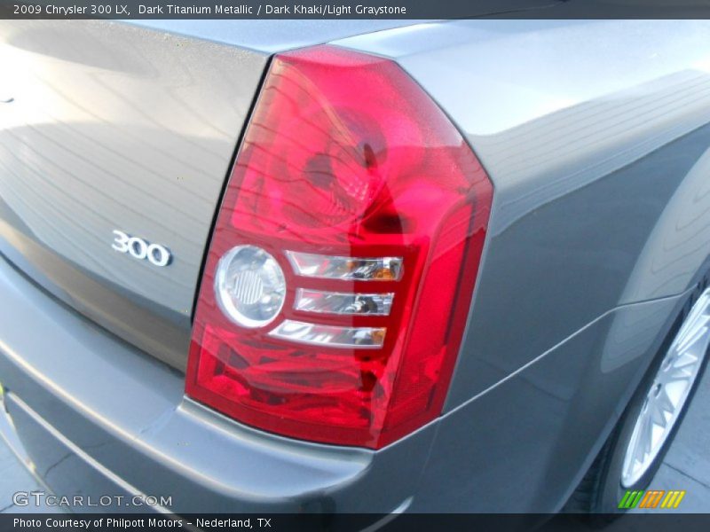 Dark Titanium Metallic / Dark Khaki/Light Graystone 2009 Chrysler 300 LX