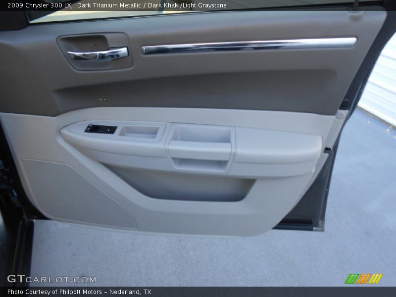 Dark Titanium Metallic / Dark Khaki/Light Graystone 2009 Chrysler 300 LX