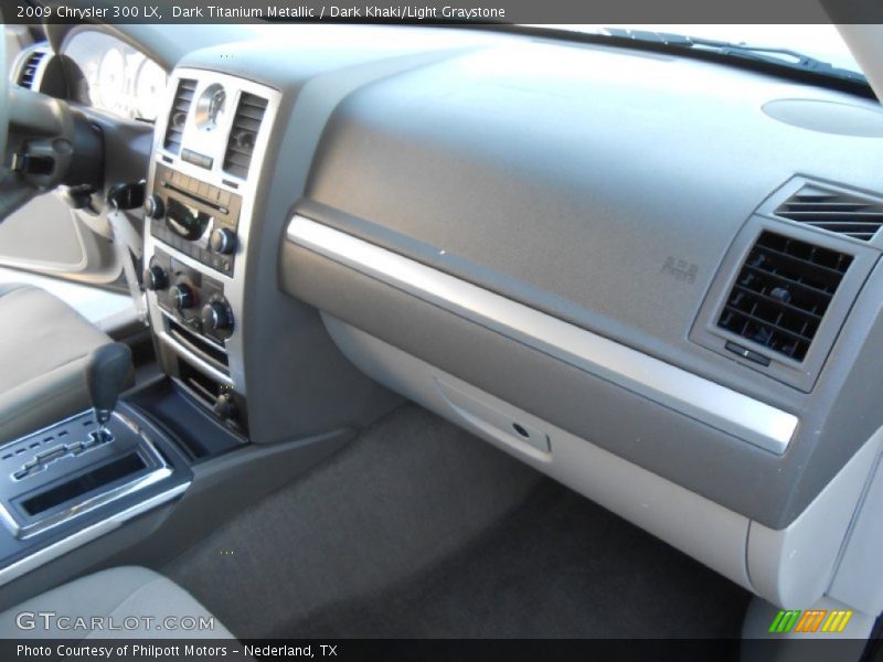 Dark Titanium Metallic / Dark Khaki/Light Graystone 2009 Chrysler 300 LX