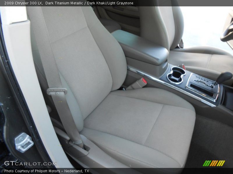 Dark Titanium Metallic / Dark Khaki/Light Graystone 2009 Chrysler 300 LX