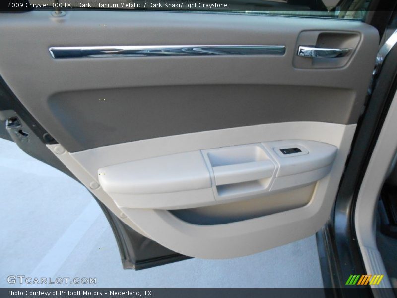 Dark Titanium Metallic / Dark Khaki/Light Graystone 2009 Chrysler 300 LX