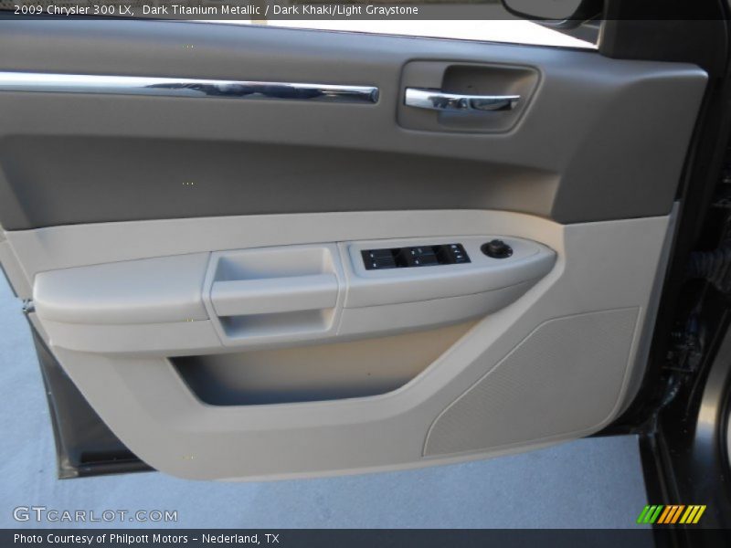 Dark Titanium Metallic / Dark Khaki/Light Graystone 2009 Chrysler 300 LX