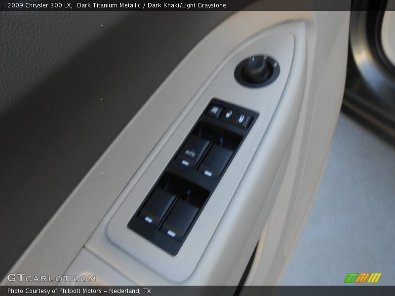 Dark Titanium Metallic / Dark Khaki/Light Graystone 2009 Chrysler 300 LX