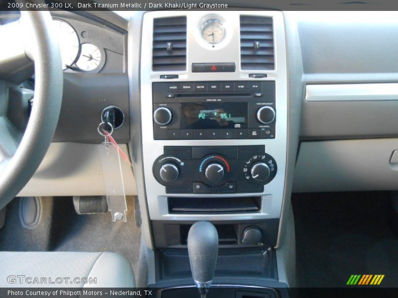 Dark Titanium Metallic / Dark Khaki/Light Graystone 2009 Chrysler 300 LX
