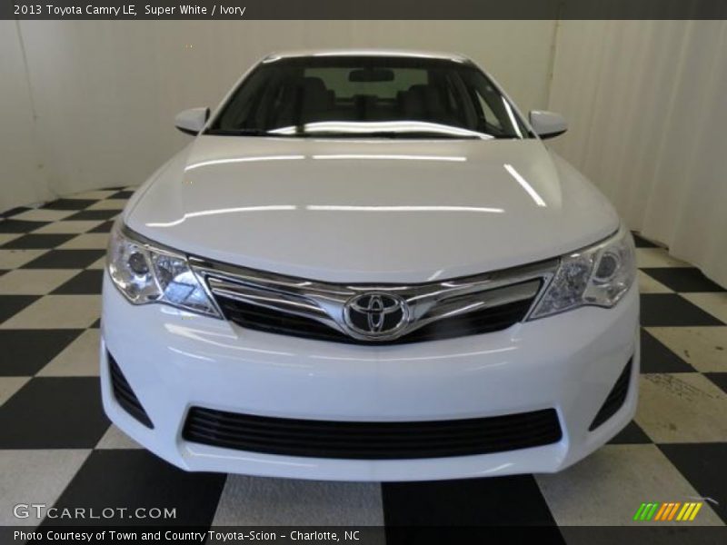 Super White / Ivory 2013 Toyota Camry LE