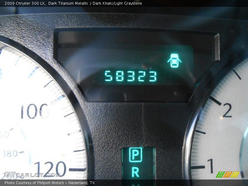 Dark Titanium Metallic / Dark Khaki/Light Graystone 2009 Chrysler 300 LX