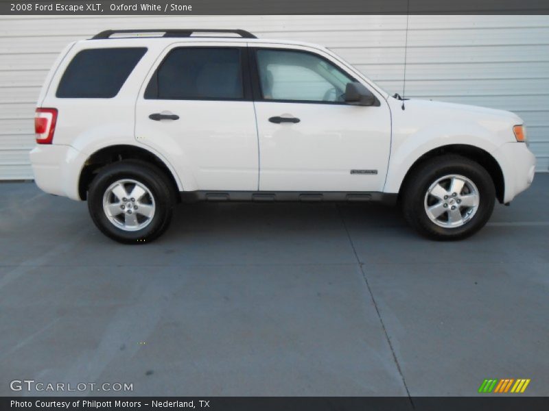 Oxford White / Stone 2008 Ford Escape XLT