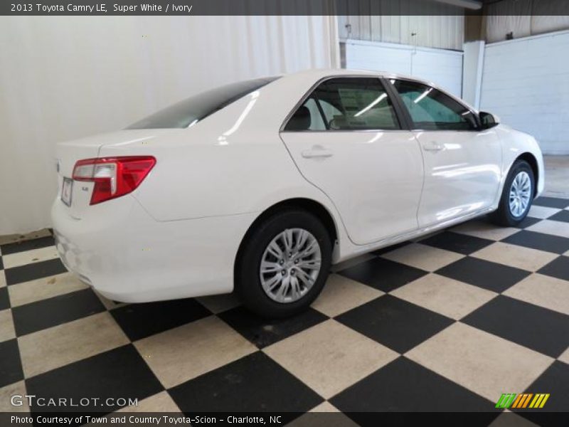 Super White / Ivory 2013 Toyota Camry LE