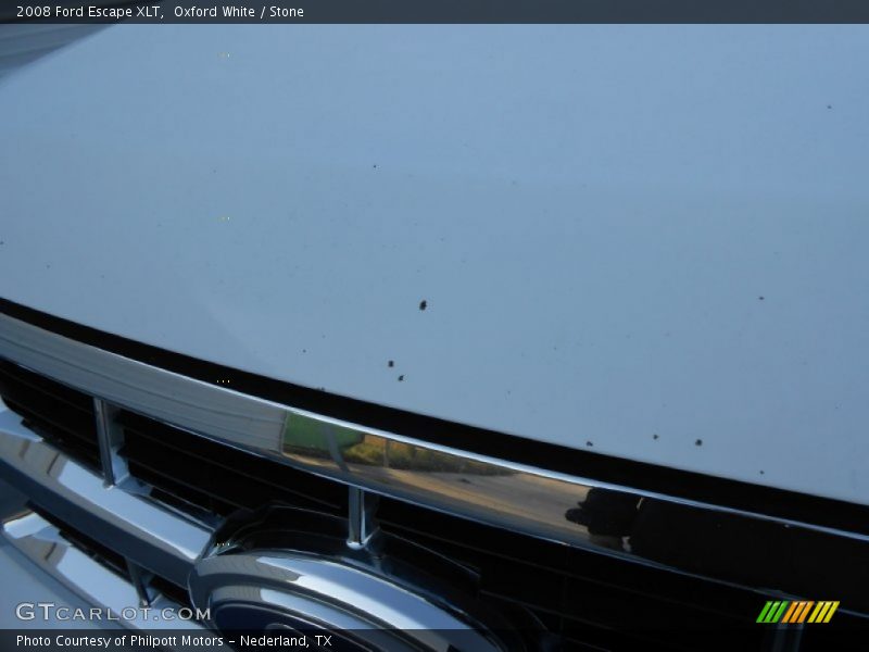 Oxford White / Stone 2008 Ford Escape XLT