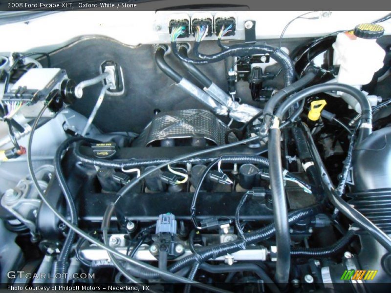 Oxford White / Stone 2008 Ford Escape XLT
