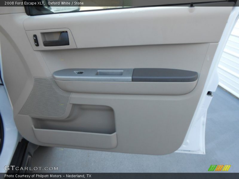 Oxford White / Stone 2008 Ford Escape XLT