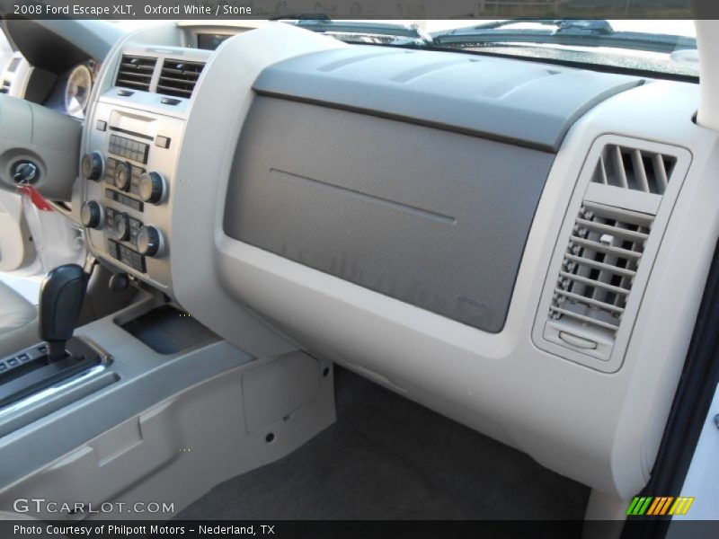 Oxford White / Stone 2008 Ford Escape XLT