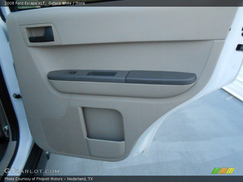 Oxford White / Stone 2008 Ford Escape XLT