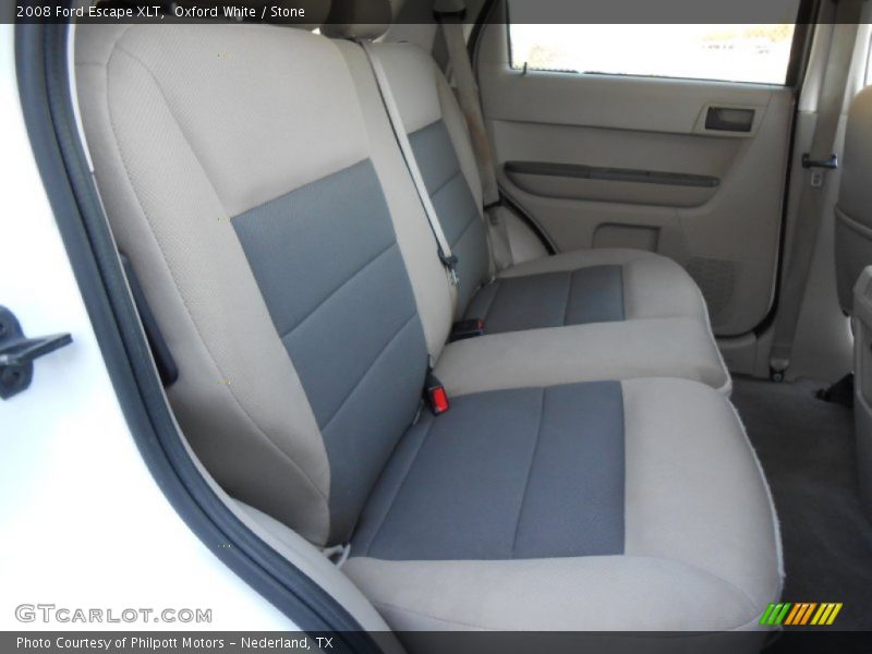 Oxford White / Stone 2008 Ford Escape XLT
