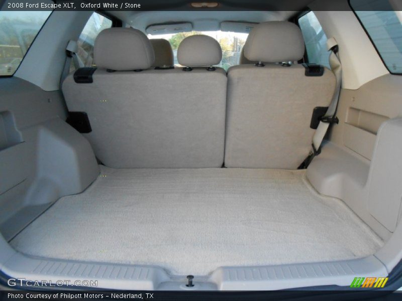 Oxford White / Stone 2008 Ford Escape XLT
