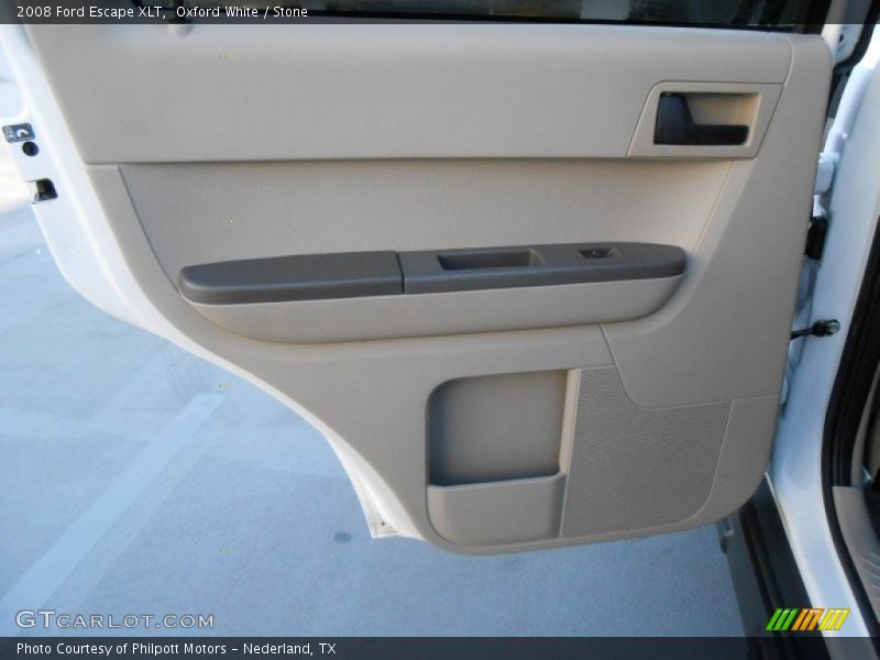 Oxford White / Stone 2008 Ford Escape XLT