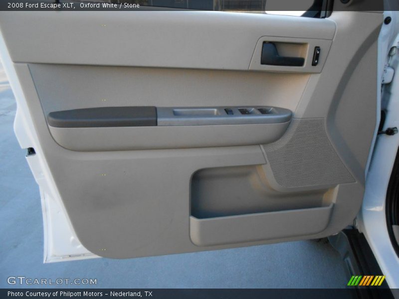 Oxford White / Stone 2008 Ford Escape XLT