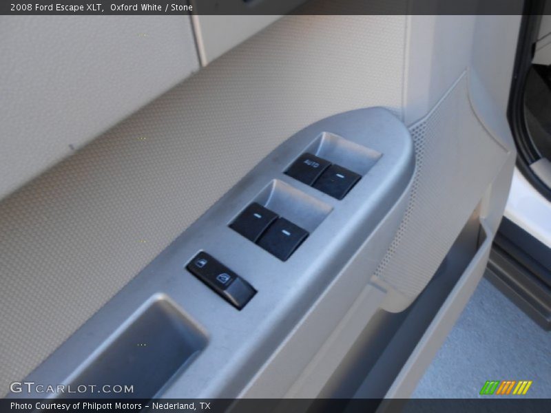 Oxford White / Stone 2008 Ford Escape XLT