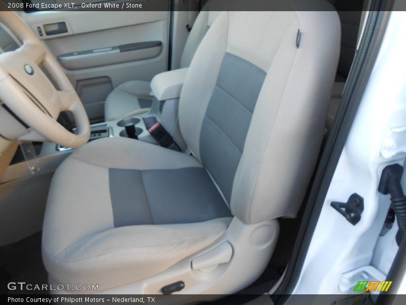 Oxford White / Stone 2008 Ford Escape XLT
